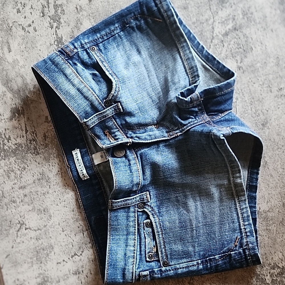 Abercrombie & Fitch blue Jean shorts size 00 vintage